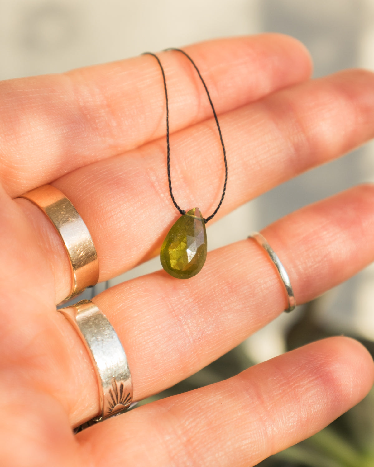 Vesuvianite jewelry clearance