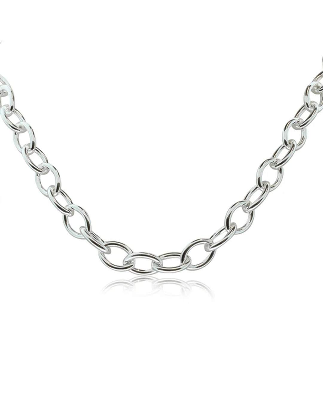 Custom Sterling Silver 3mm Trace Chain - The Healing Pear