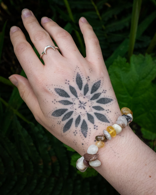 Yellow Fluorite Chip Bracelet - The Healing Pear